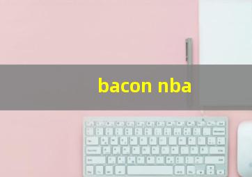 bacon nba